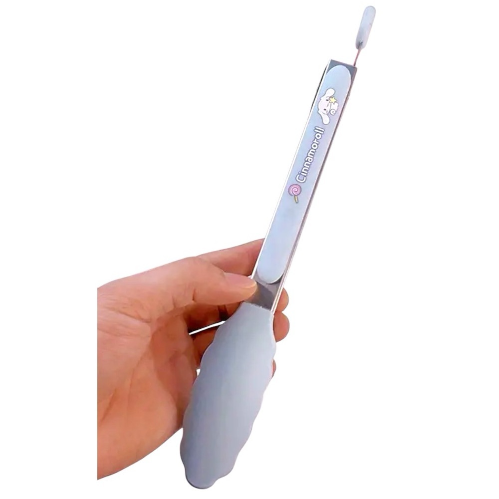 SANRIO Cinnamoroll 9-Inch Stainless Steel Tongs Cinnamoroll